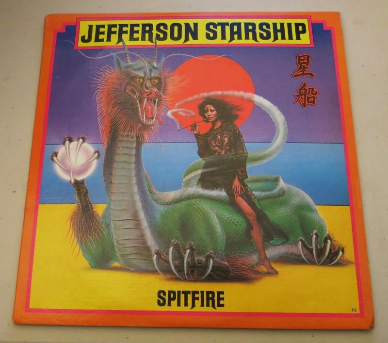 JEFFERSON STARSHIP 1976 SPITFIRE LP GRUNT BFL 1 1557 A