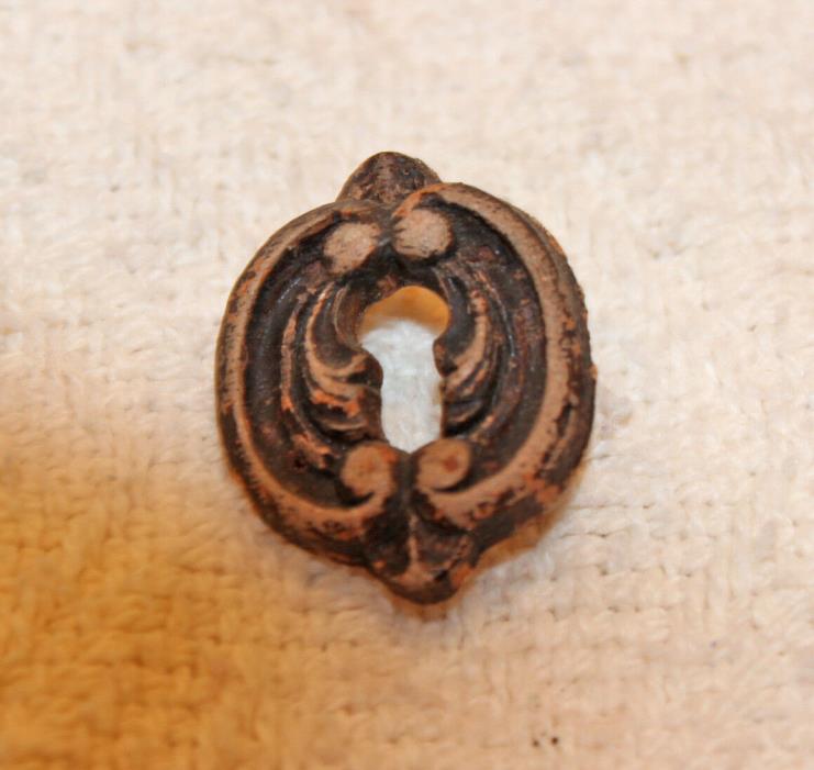 Ornate Carved Keyhole Escutcheon