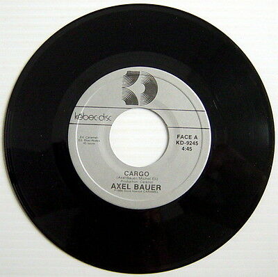 ONE 1984'S 45 R.P.M. RECORD, AXEL BAUER, CARGO + CARGO (re-mix)