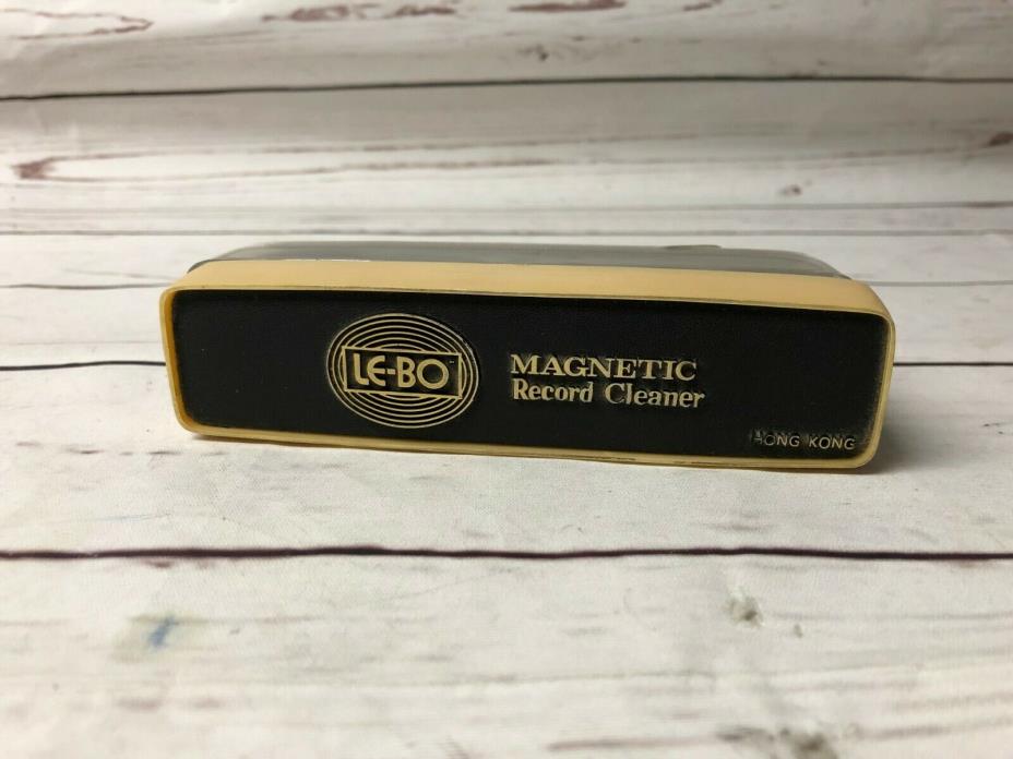 Vintage LE-BO Magnetic Record Cleaner Disc Washer