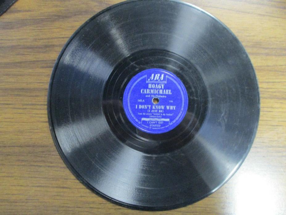 Vintage 78 RPM Record - ARA, Hoagy Carmichael