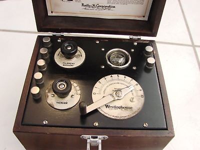 Rca Westinghouse Aeriola Sr. Radio Receiver Type Rf #319564 With Tube In Case