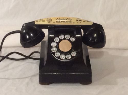 Antique 1942 Western Electric 302 Rotary Dial Telephone Lucy Phone Extra Nice