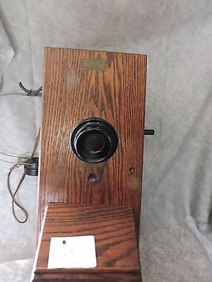 Vintage Oak RR Telephone Relay Phone?
