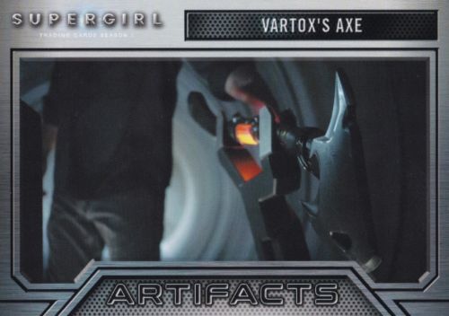 2018 Cryptozoic Supergirl Artifacts #A9 Vartox's Axe