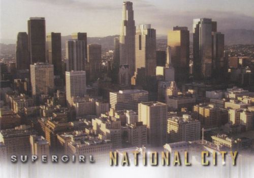 2018 Cryptozoic Supergirl Locations #L3 National City