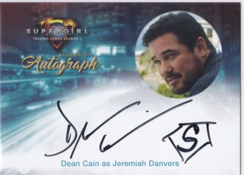 2018 Cryptozoic Supergirl Autograph Auto Dean Cain as Jeremiah Danvers