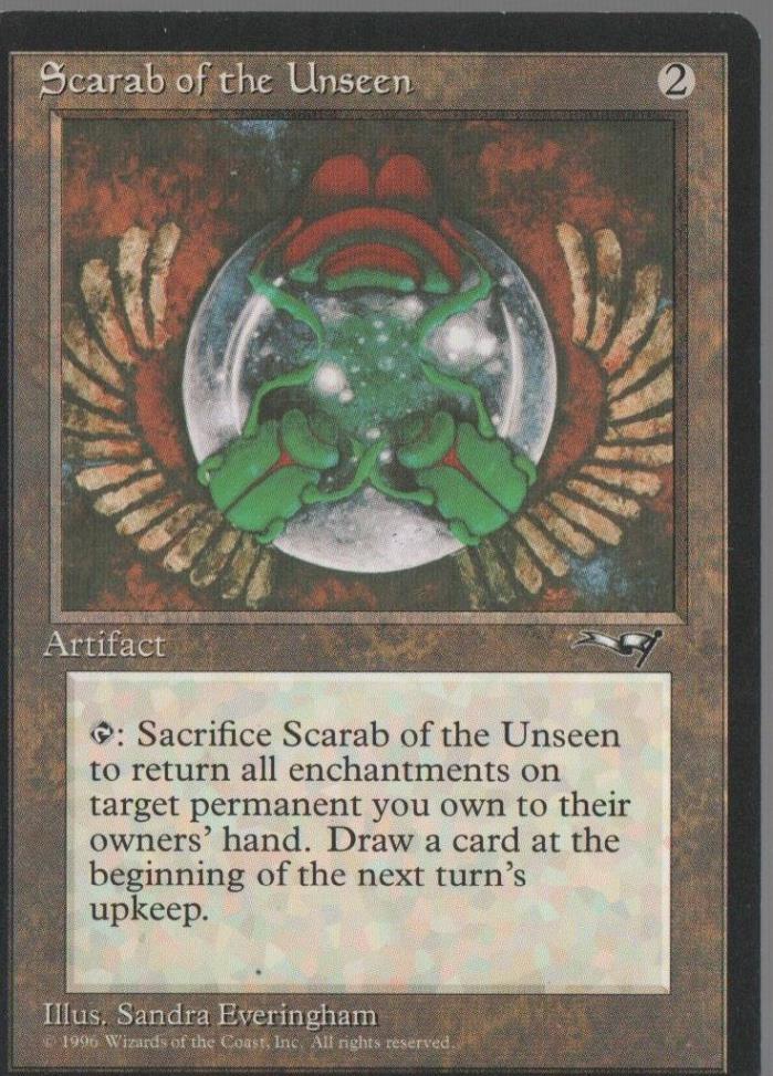 Scarab of the Unseen - Magic the Gathering Collectible Card Game - Wizards.