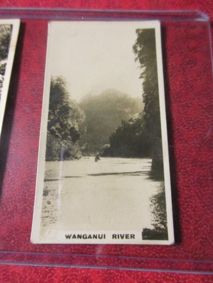 1928 Virginia Cigarettes Card #15 - New Zealand - Wanganui River