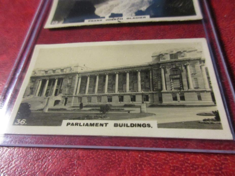 1928 Virginia Cigarettes Card #36 - New Zealand - Parliament House