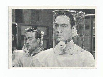 1965 Glidrose Productions James Bond Card #16 An Anxious Moment For Dr. No