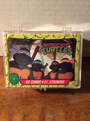 1989 Topps Teenage Mutant Ninja Turtles Card Set 1-88 + 11 Card Insert Set TMNT