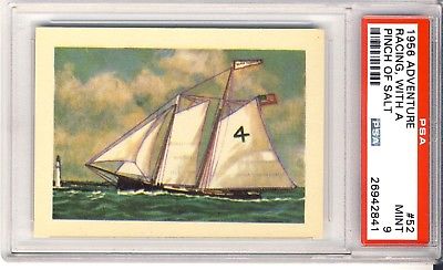 1956 ADVENTURE # 52 RACING WITH A PINCH OF SALT-PSA 9,RARE MINT BEAUTY !