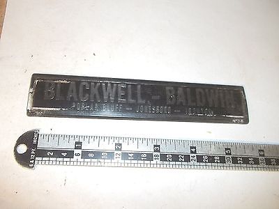 Old Car Dealer Emblem Blackwell Baldwin Poplar Bluff Jonesboro