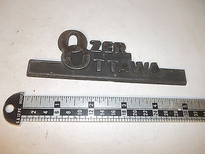 Old Car Dealer Emblem Ozer Ottawa