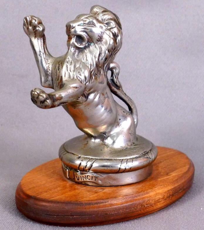 1920's Franklin Lion Automobile Hood Ornament / Radiator Cap, 