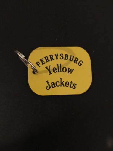 Perrysburg Ohio Yellow Jackets Key Chain Ring