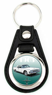 Lincoln 1963 Continental  Keychain Key Fob