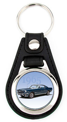Ford 1965 Mustang Fastback Key Chain  Key Fob