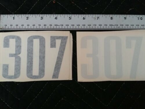 307 ENGINE cu. HP V8 Sticker Graphic Decal Chevy Dodge Ford Chrysler Olds MUSCLE