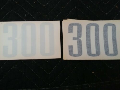 300 ENGINE cu. HP V8 Sticker Graphic Decal Chevy Dodge Ford Chrysler Olds MUSCLE