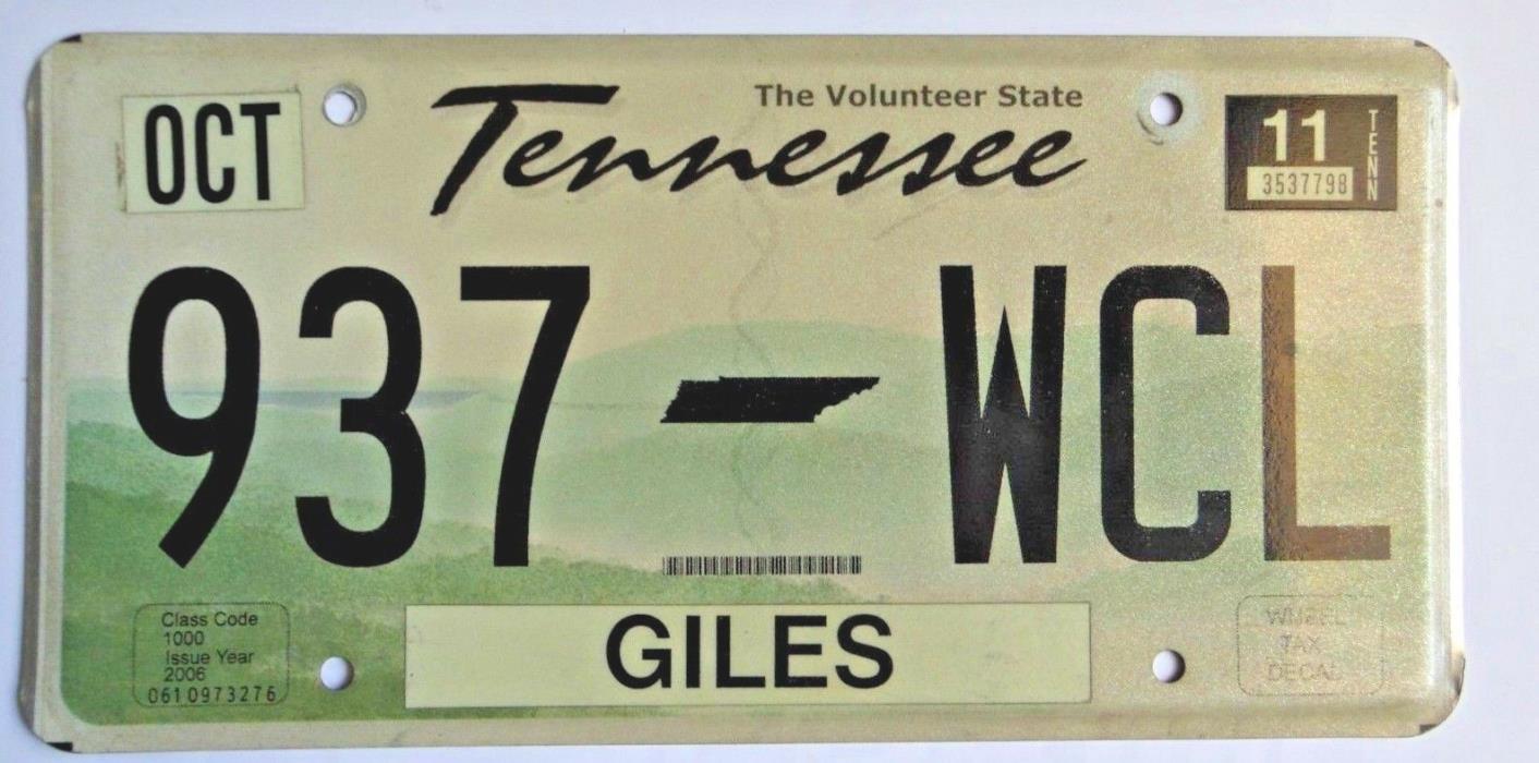 1951 Tennessee License Plates - For Sale Classifieds