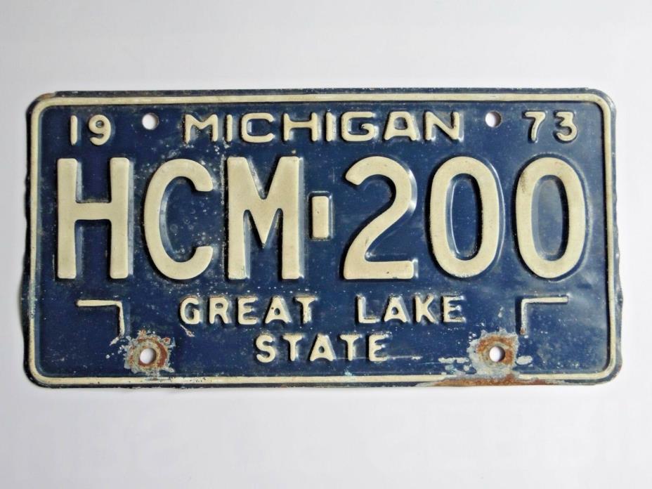 *Pick one* Vintage 1970's Michigan License Plate *You pick*