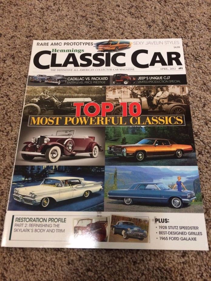 HEMMINGS Classic Car Magazine - 1965 Galaxie 500  1948 Cadillac Packard