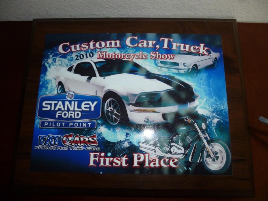 Custom Car, Truck 2010 Motorcycle Show First Place Stanley Ford Pilot Point