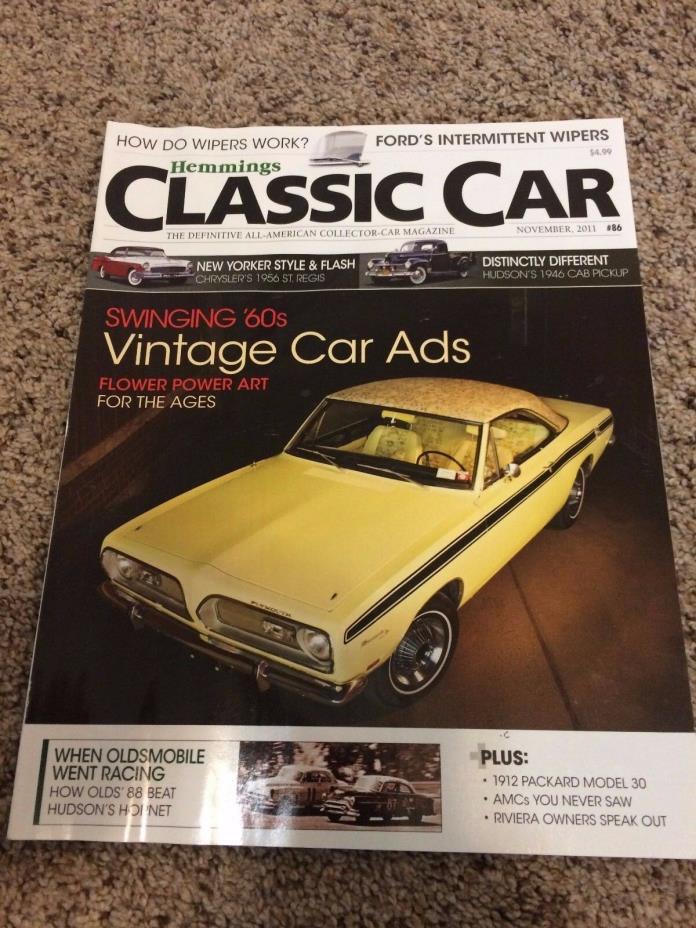 HEMMINGS Classic Car Magazine - Vintage Car Ads 1969 Barracuda Mod Top Nov 2011