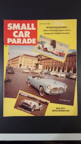 Vintage Small Car Parade magazine July 1959