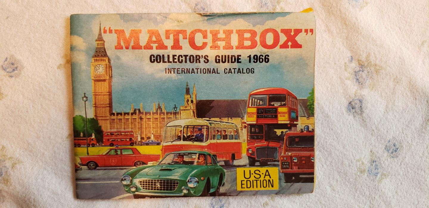 1966 Matchbox Collector's Catalogue Booklet U.S.A Edition