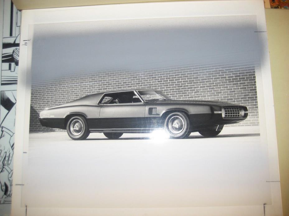 Thunderbird saturn Sports Cars exhibit card Company Archive PRODUCTION PHOTO
