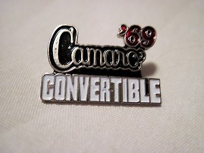 1969  CAMARO  CONVERTIBLE CHEVROLET  HAT PIN ,LAPEL PIN