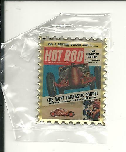 Hot Rod Stamp Very Cool Collectible Still in Package Free & Fast SnH L@@K !!