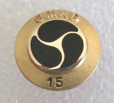 Vintage GMAD General Motors Assembly Division 15 Year Company Service Pin -GM