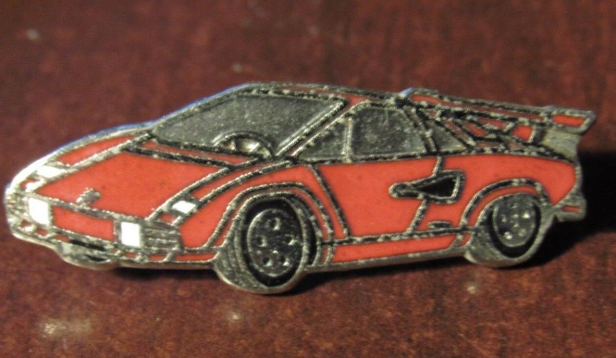 Vintage Lamborghini Countach Hat Lapel Pin