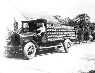 Early 1930's Coke Cola Delivery Truck [12-3]   8X10 Reprint poster / photo