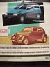 vintage 1992 lancia automobiles retro poster photo calendar racing italy le mans