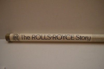 NEW Vintage Rolls-Royce Story Poster History of Models 1904-1970
