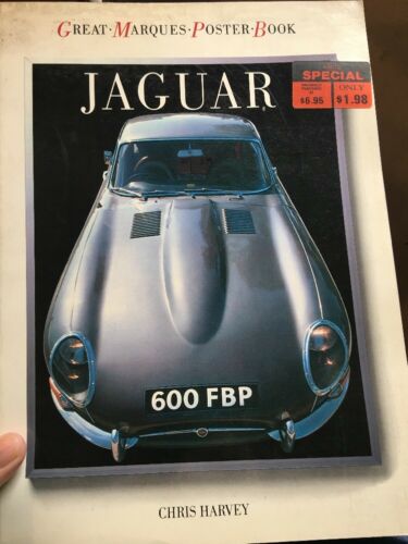 Jaguar Poster Book Chris Harvey - 1985