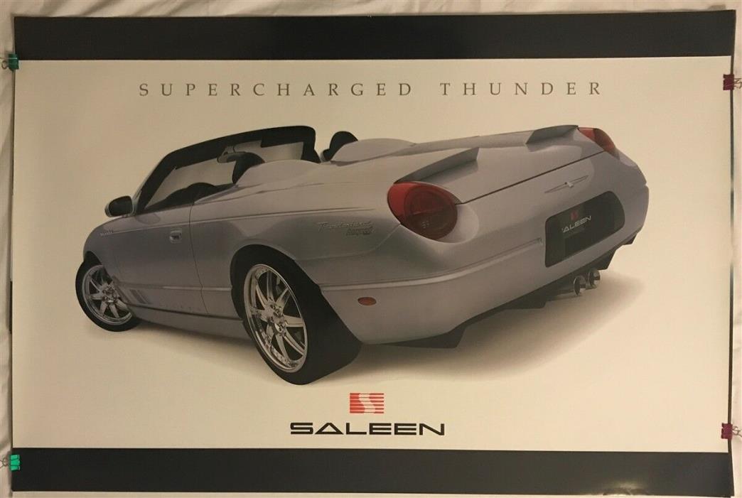 Saleen Supercharged Thunder Thunderbird 36 X 24 Poster