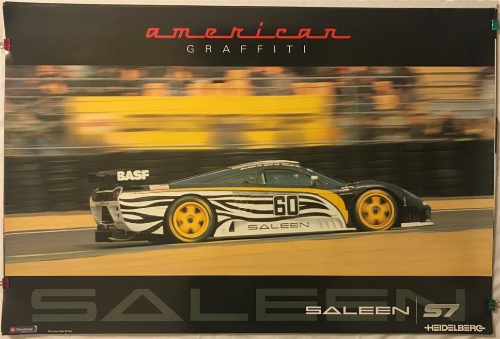 Saleen S7 Ameican Graffiti 36 X 24 Poster