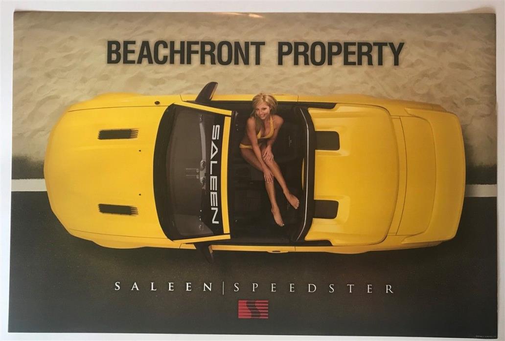 Saleen Speedster Beachfront Property 23 X 34.5 Poster S351 S281