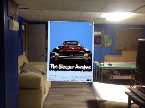 NEW HUGE! 44x29 chevy CHEVELLE SS Vinyl Banner POSTER Muscle car art gto 1969 ..