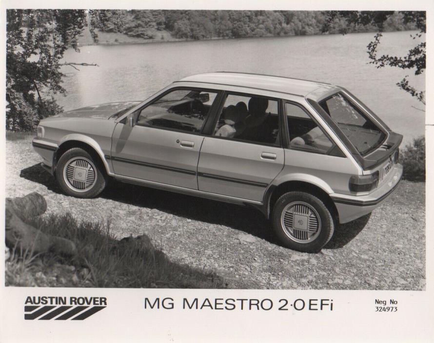 MG Maestro 2.0 EFi Press Photograph - Austin Rover