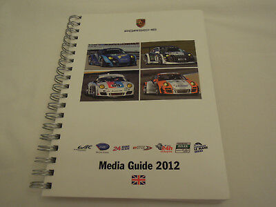 Porsche Motorsports Press Media Information Kit 2012