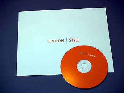 2005 Saturn Style CD Press Kit featuring Aura and Sky - Rare!!!!
