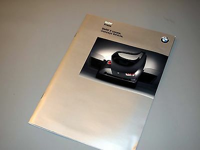2001 BMW X Coupe Concept Press Kit