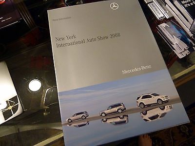 2008 Mercedes Benz New York International Auto Show Press Kit with CD